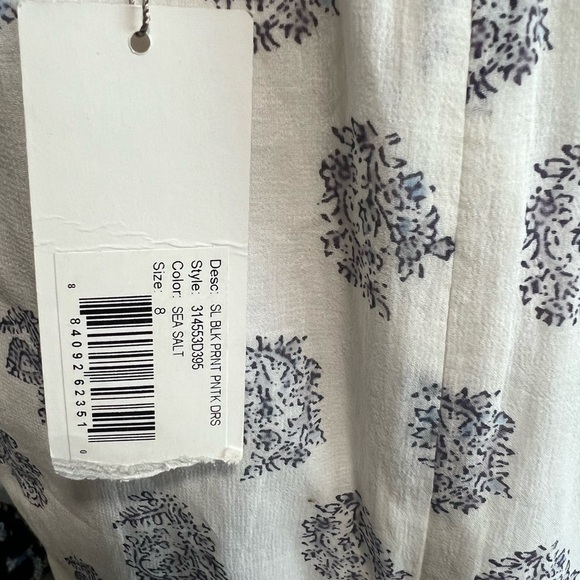 Rebecca Taylor Sleeveless Pin-tuck Dress, New with Tags - Picture 5 of 5